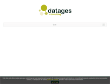 Tablet Screenshot of datagesconsulting.com